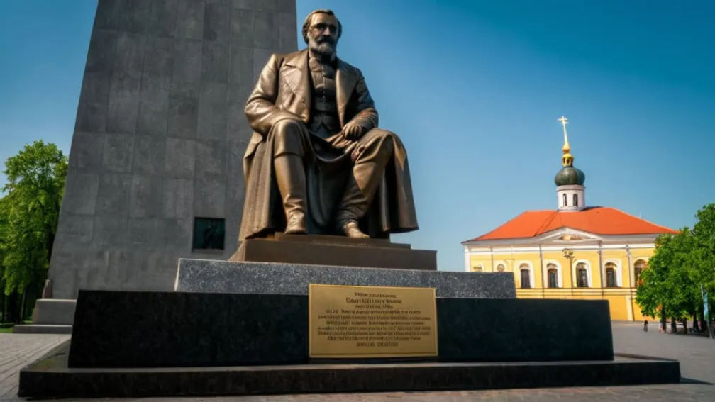 Памятник Тарасу Шевченко в Вильнюсе