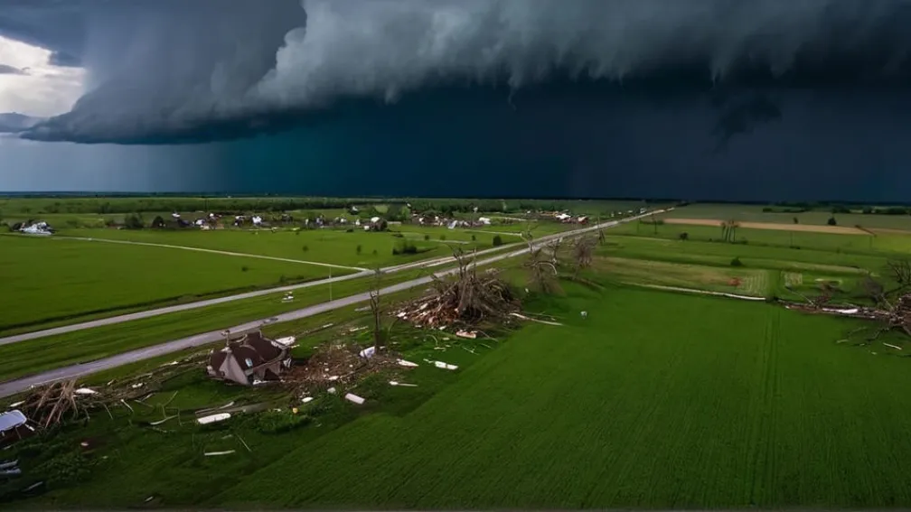 Мощный торнадо в Бразилии: пятеро погибших, более 130 пострадавших на юге страны