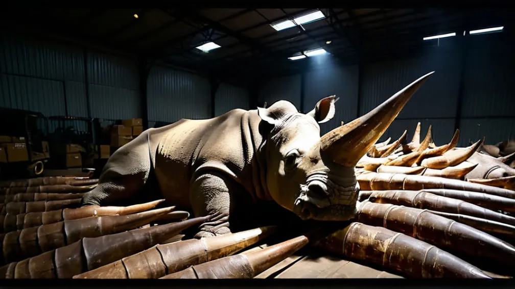 Сингапур перехватил рекордную партию рогов носорога на $870 000: удар по нелегальной торговле дикой природой