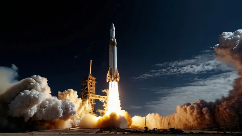 Повреждение стартового комплекса Байконура после запуска "Союза" с международным экипажем