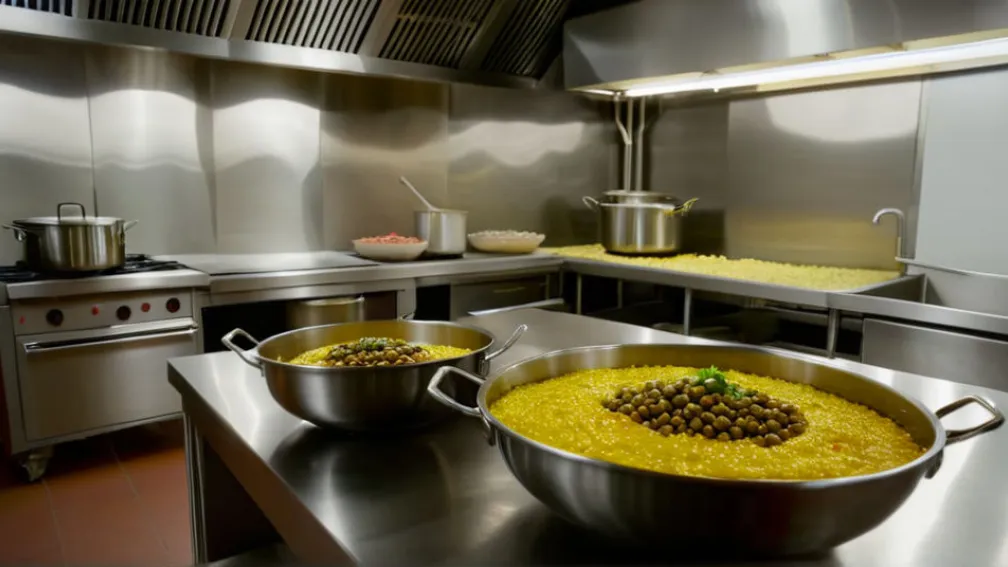 Молодёжь Шри-Ланки готовит еду для пострадавших от наводнения