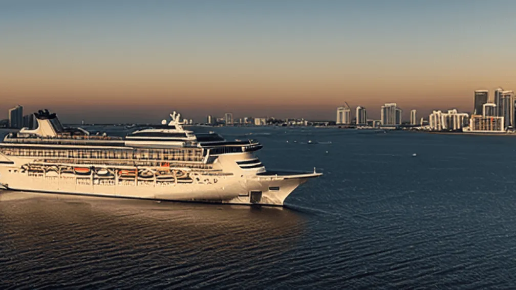 Орландо Блум на инаугурации MSC World America в Майами
