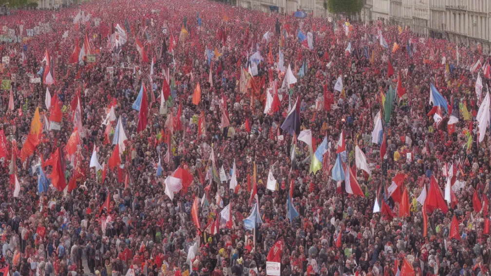 Первомай: профсоюзы проводят демонстрации по всей Франции