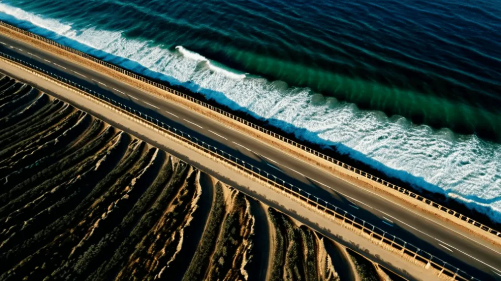 Массовое возвращение: Палестинцы движутся на север Газы по прибрежной дороге