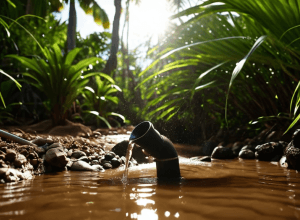 Кризис на Гваделупе: Две трети питьевой воды теряется из-за утечек и воровства