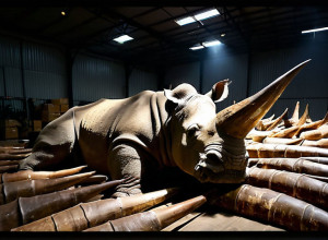 Сингапур перехватил рекордную партию рогов носорога на $870 000: удар по нелегальной торговле дикой природой