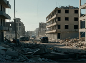 Изюм: Город, который восстает из руин, несмотря на угрозу беспилотников