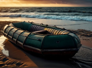 Британские ультраправые активисты пытаются остановить мигрантов на побережье Франции