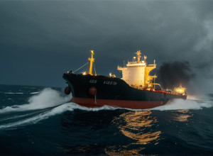 Танкер, связанный с Россией, получил серьезные повреждения у берегов Сенегала после серии взрывов