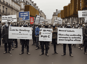 Незначительные протесты во Франции после осуждения Марин Ле Пен