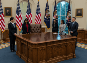 Дональд Трамп: Инцидент с девушкой в Белом доме