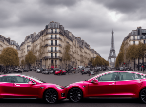 Падение продаж Tesla во Франции в апреле