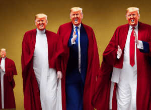Дональд Трамп опубликовал изображение в образе Папы Римского