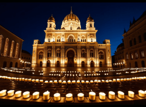 Будапешт почтил память жертв 7 октября: площадь Герцля временно переименована