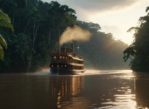 «Рейнбоу Уорриор» Гринпис прибыл в Белен для поддержки коренных народов Амазонии на COP30