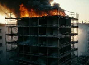 Число жертв пожара в Гонконге достигло 159, задержаны 15 человек