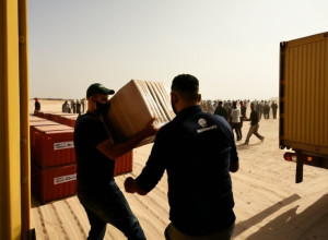 Франция посылает около 400 тонн пищевой помощи в Газе