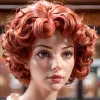 Легенда французской журналистики Элиз Люсе примерила рыжий парик Лены Ситуации: «Я не уверена, что это мое»